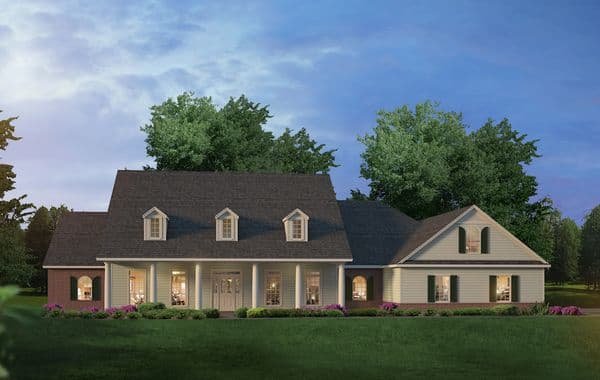 Azelea custom home floor plan