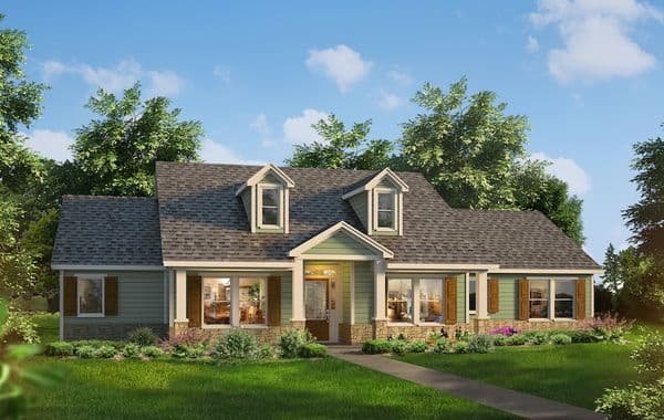 Frio custom home floor plan