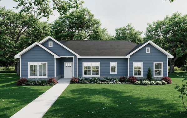 Madison custom home floor plan