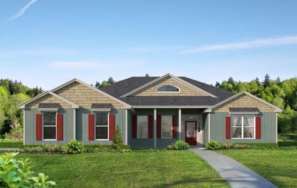 Navasota B custom home floor plan