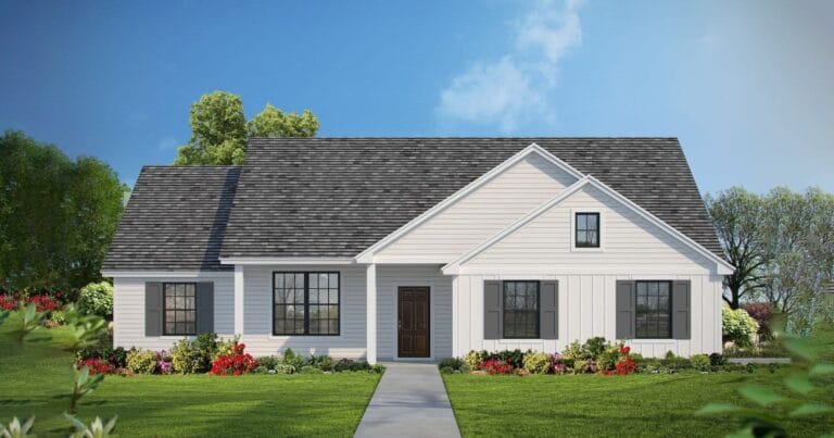 Driscoll custom home floor plan