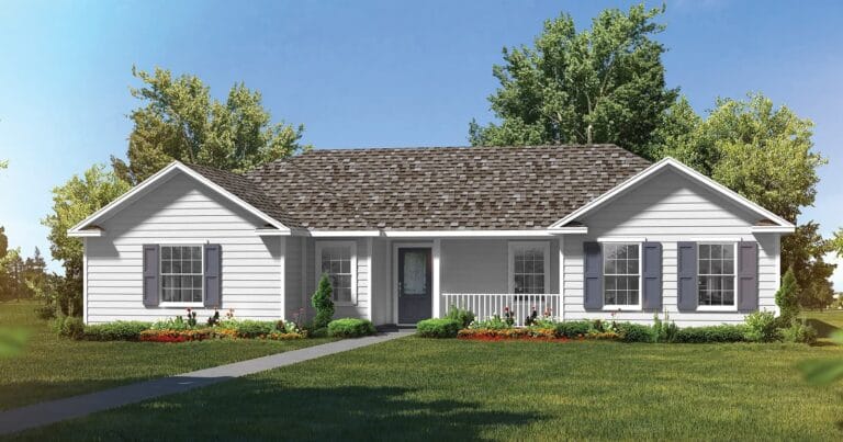 Durango custom home floor plan