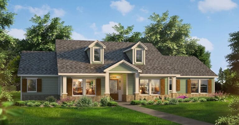 Frio custom home floor plan