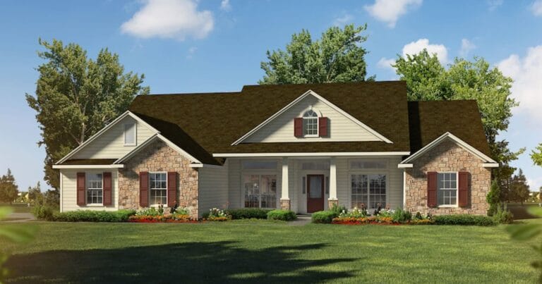 Hillsboro custom home floor plan