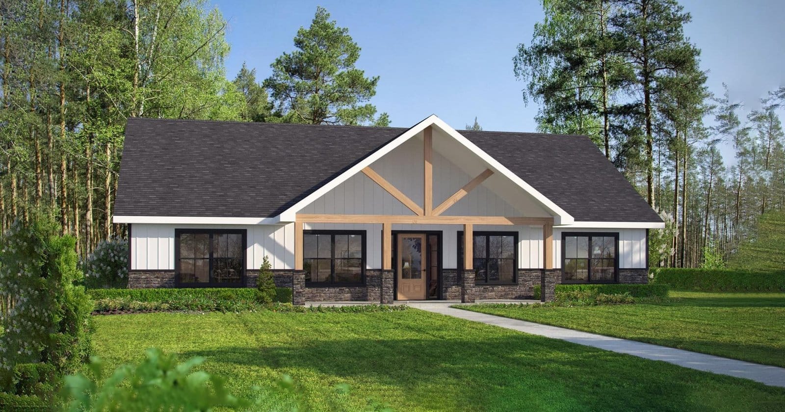 Karlsbad custom home elevation - 3 Bed / 2 Bath / 1,729 Sq Ft