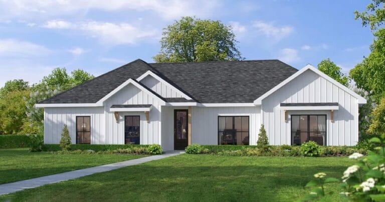 Maplecrest custom home floor plan